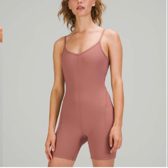 Lululemon Ribbed Contour Yoga Unitard 6in - Picture 1 of 5